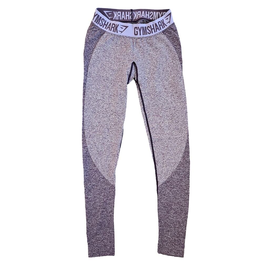 Gymshark Seamless Leggings Womens S Purple Marl Contour Workout Gym Pants